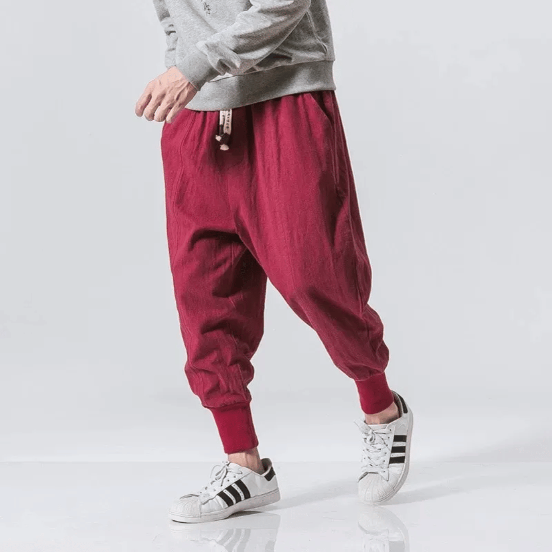 Pantalones de estilo japonés