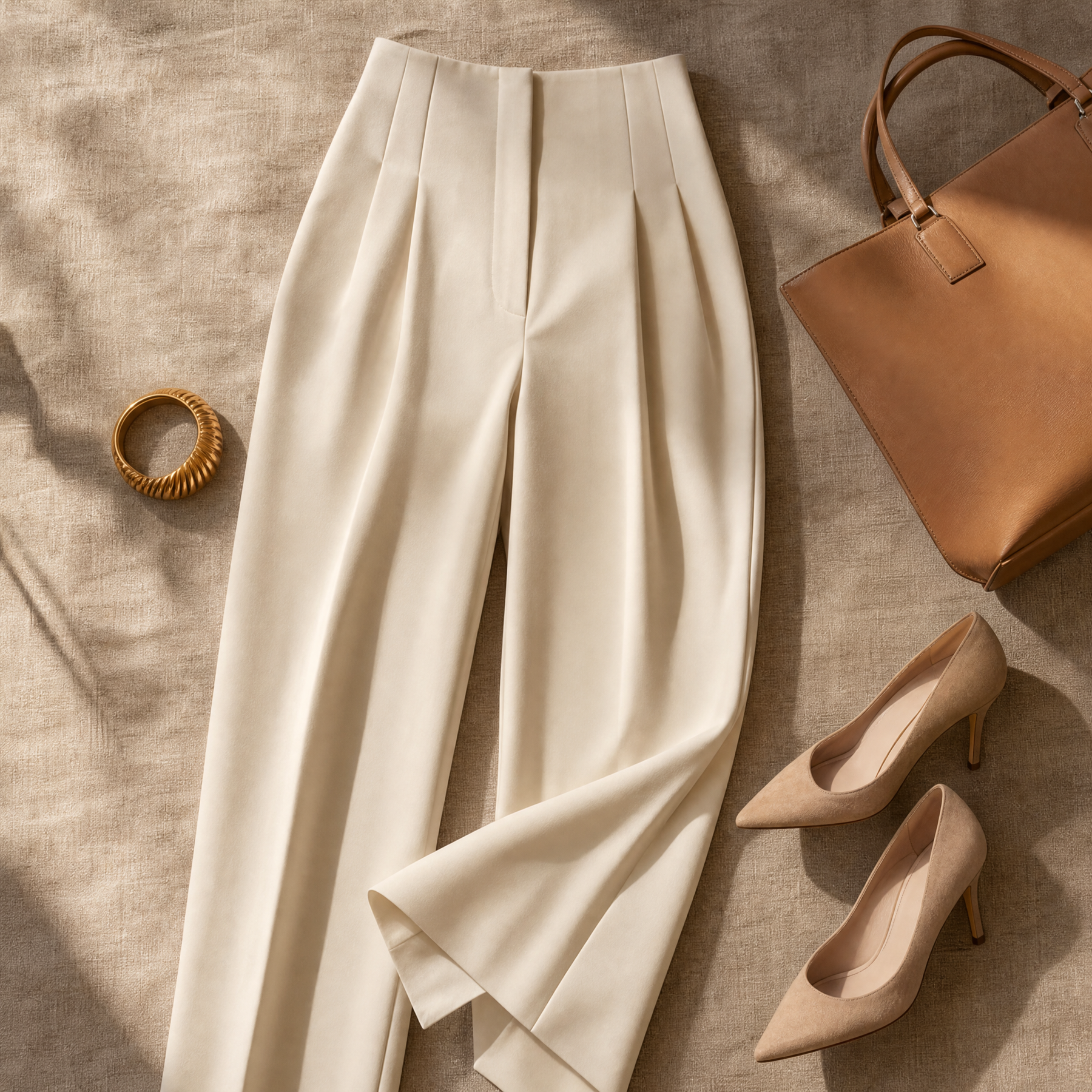 Pantalones de vestir con pinzas
