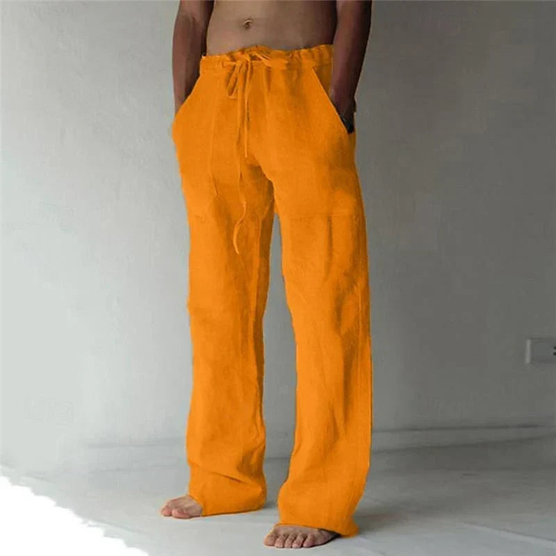 Pantalones hombre sueltos estilosos y cómodos