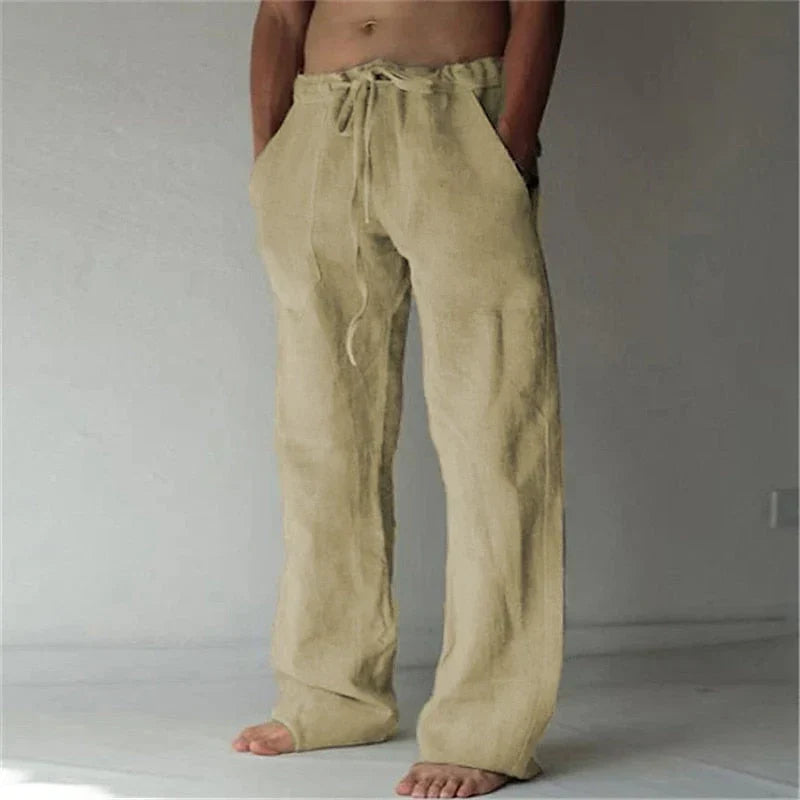 Pantalones hombre sueltos estilosos y cómodos