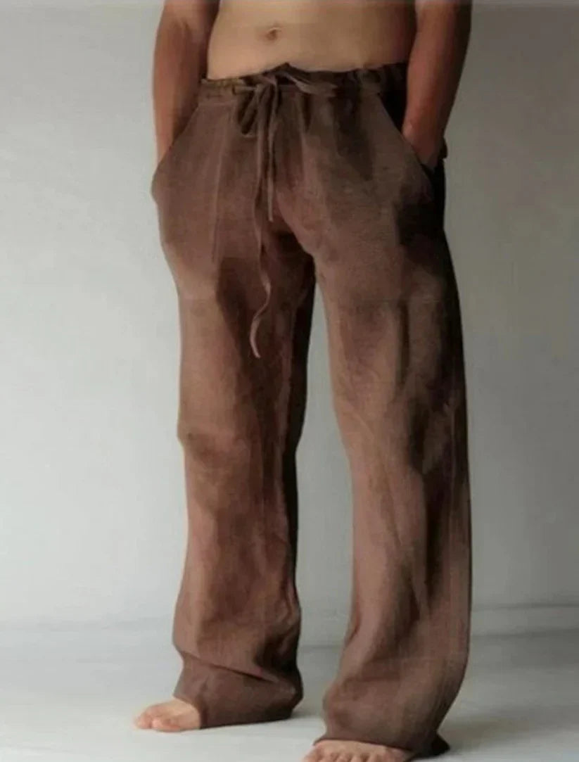 Pantalones hombre sueltos estilosos y cómodos