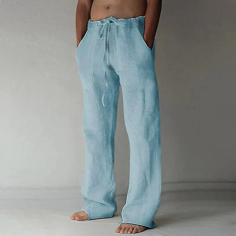 Pantalones hombre sueltos estilosos y cómodos