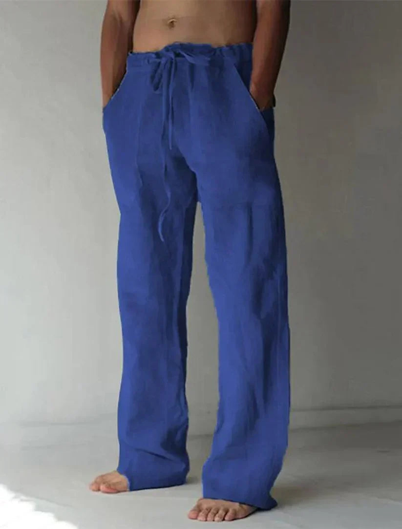 Pantalones hombre sueltos estilosos y cómodos