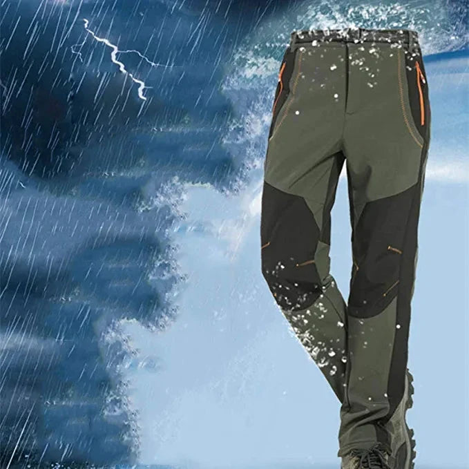 Pantalones impermeables de exterior para hombre