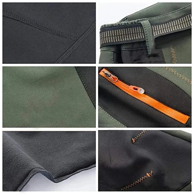 Pantalones impermeables de exterior para hombre