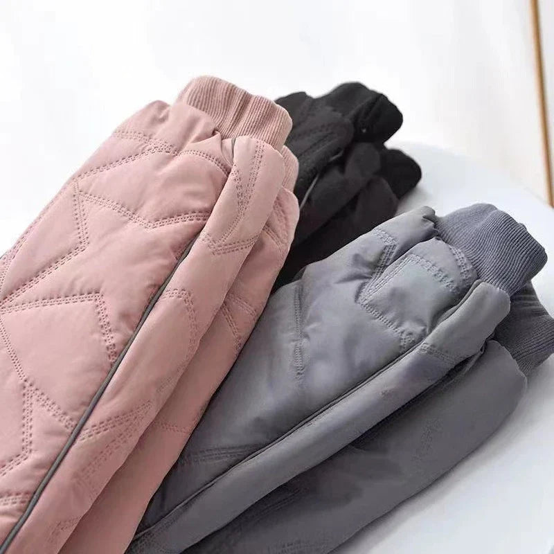 Pantalones térmicos acolchados para niños