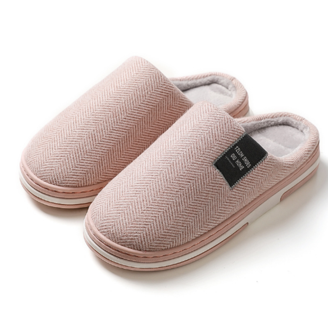 Pantuflas de casa cálidas y cómodas para tiempo libre unisex