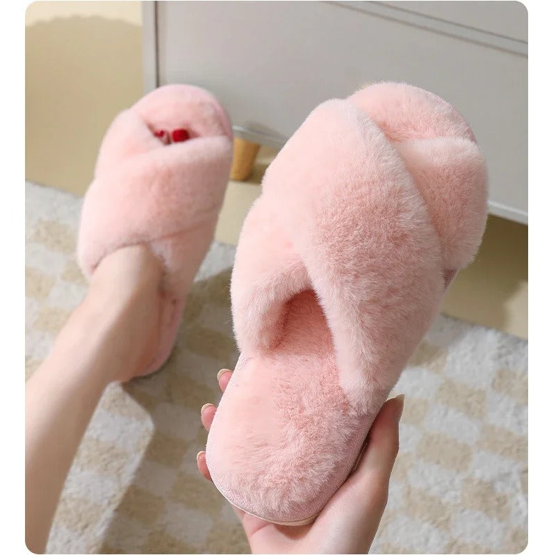 Pantuflas de casa casuales para mujer