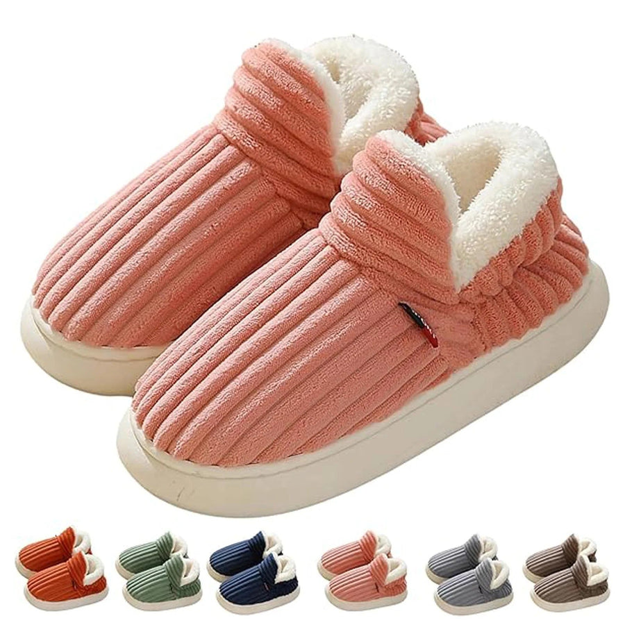Pantuflas de casa con forro suave y suela antideslizante