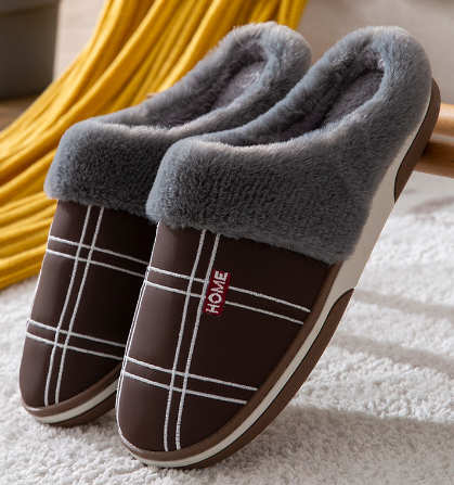Pantuflas de hombre cálidas y elegantes