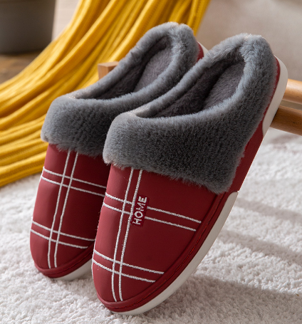 Pantuflas de hombre cálidas y elegantes
