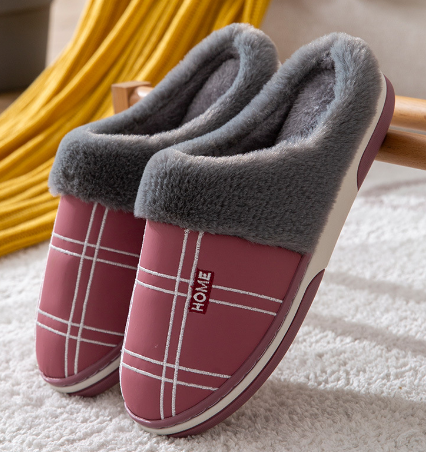 Pantuflas de hombre cálidas y elegantes