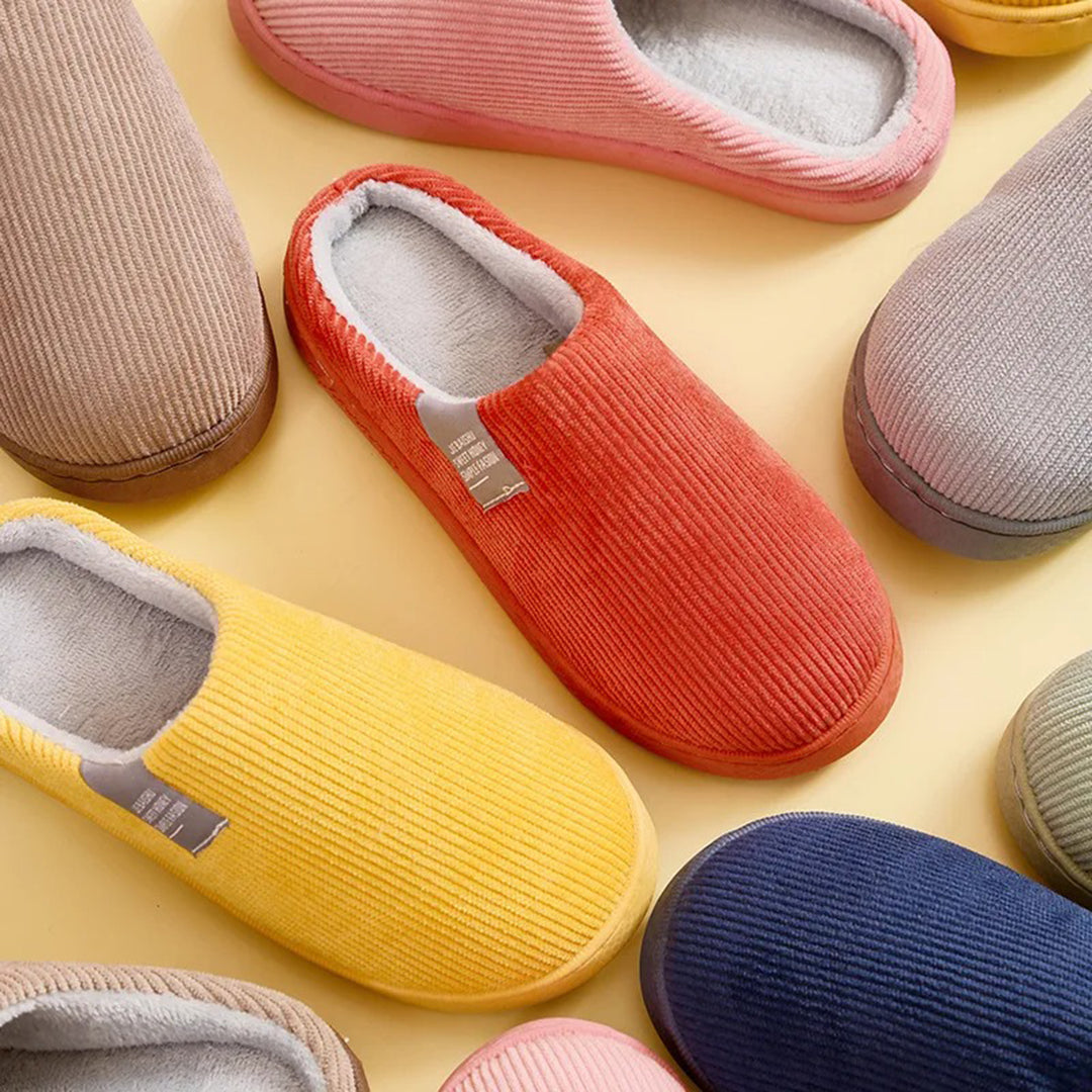 Pantuflas de invierno cálidas para mujer