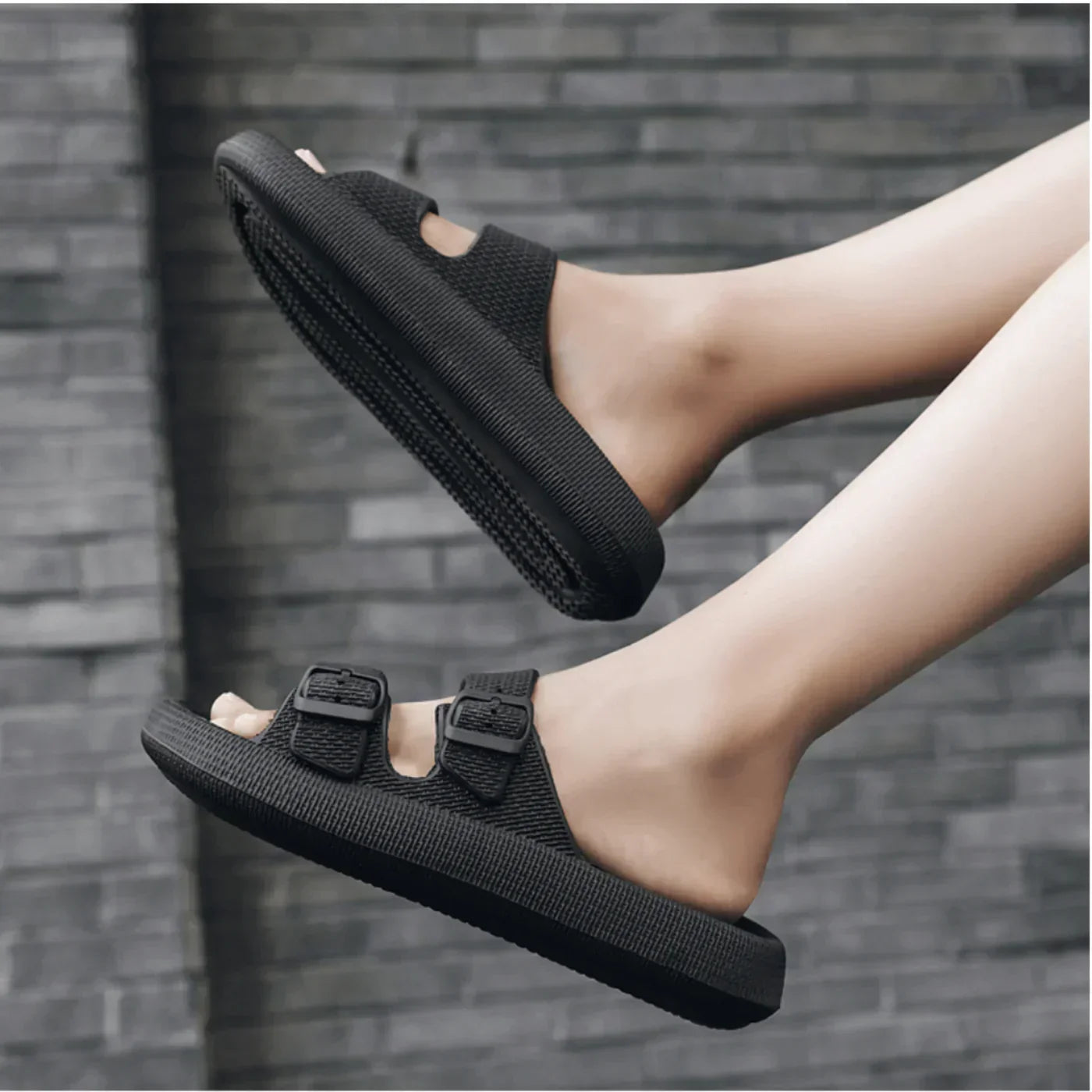 Pantuflas de pala ultrasuaves, ajustables y cómodas