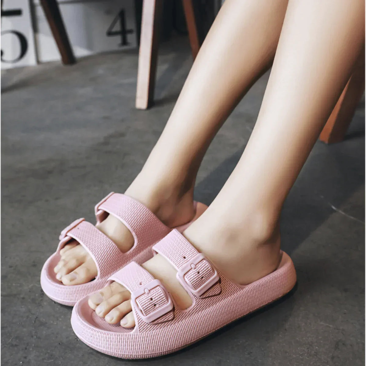 Pantuflas de pala ultrasuaves, ajustables y cómodas