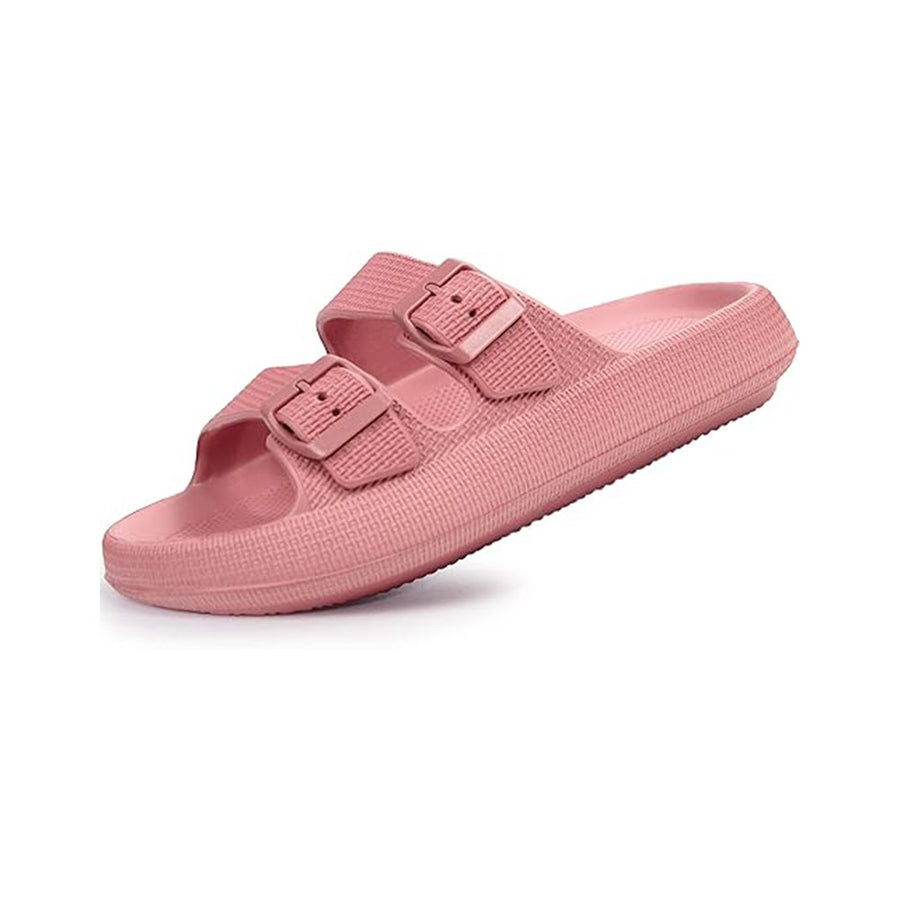 Pantuflas ergonómicas con hebillas