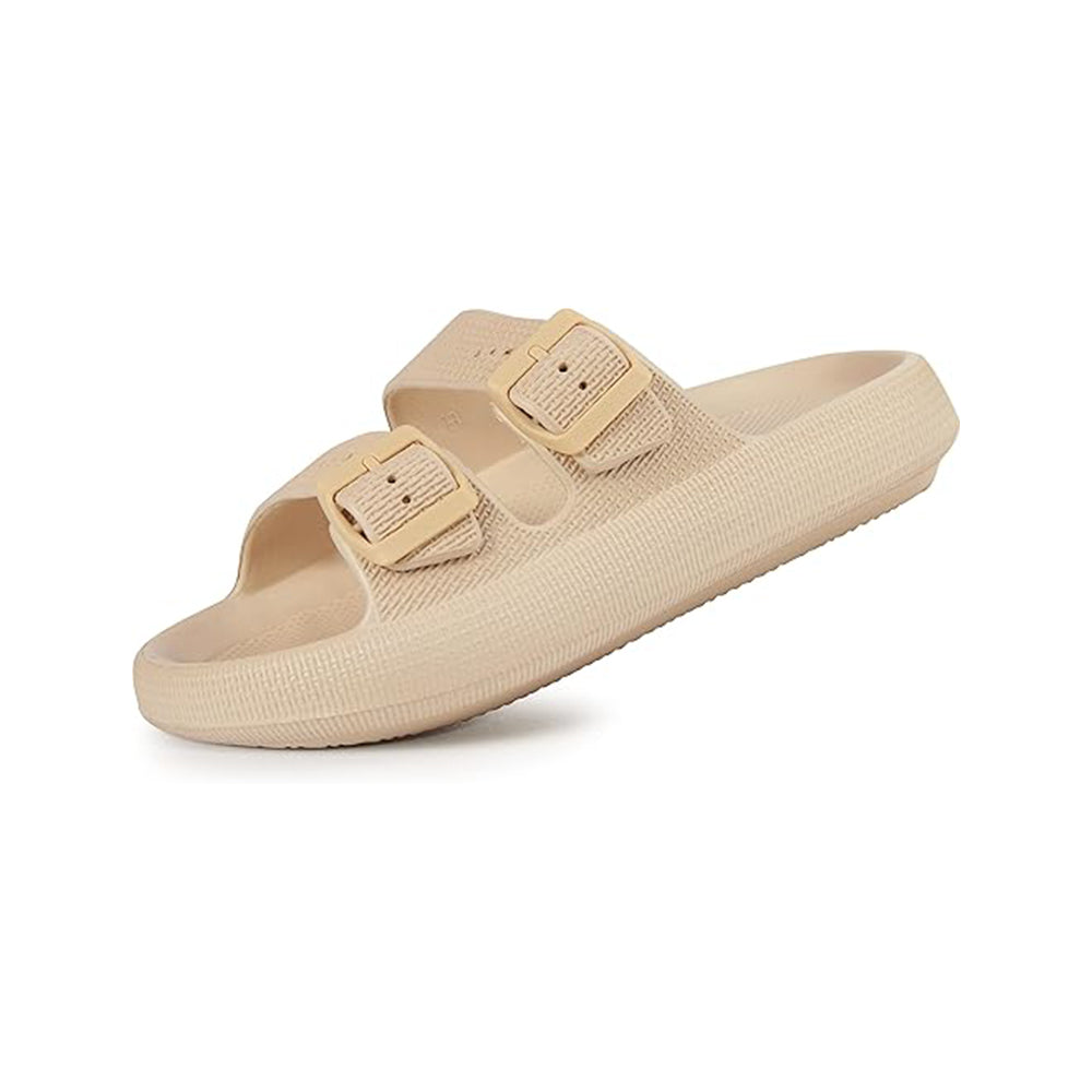 Pantuflas ergonómicas con hebillas