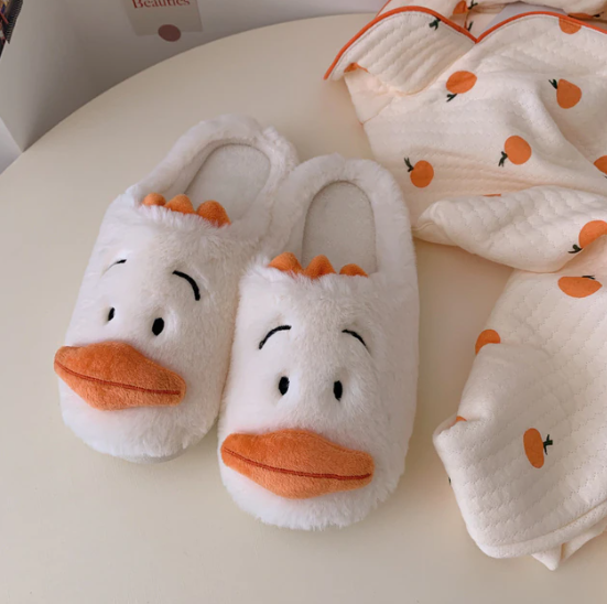 Pantuflas mullidas con diseño de animales