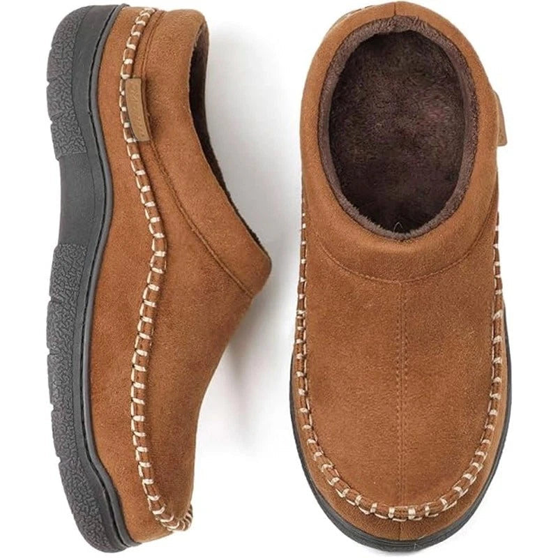 Pantuflas ortopédicas para hombre – Diseño con soporte suave para el arco del pie