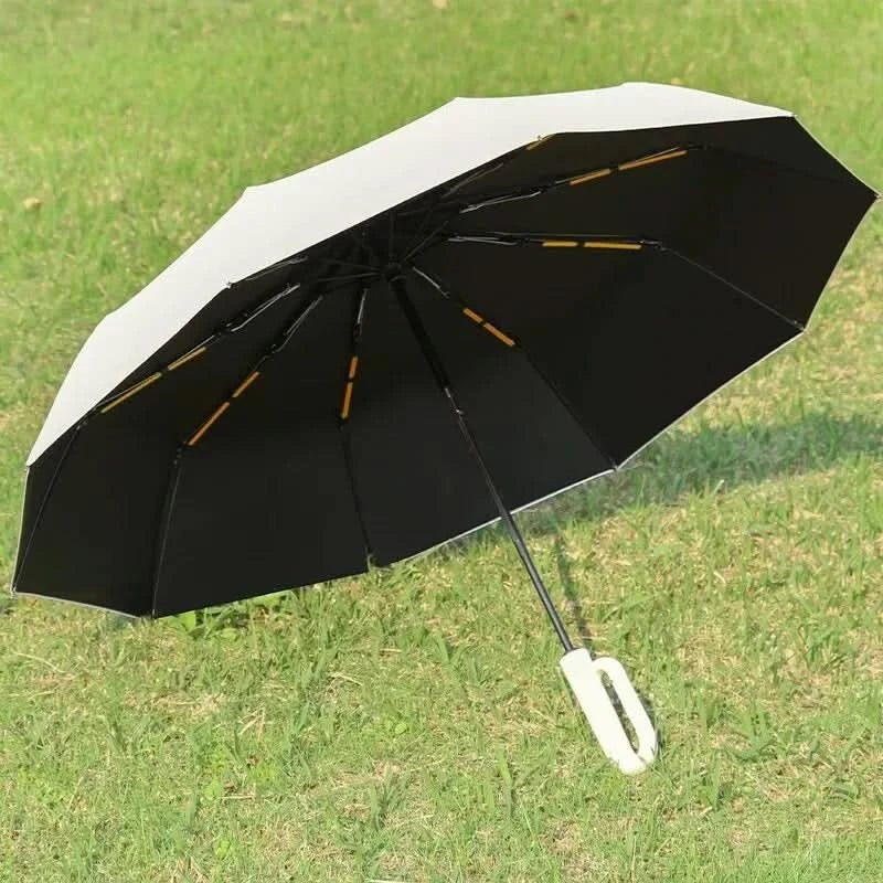 Paraguas automático | Resistente al viento y protección UV | Compacto para llevar