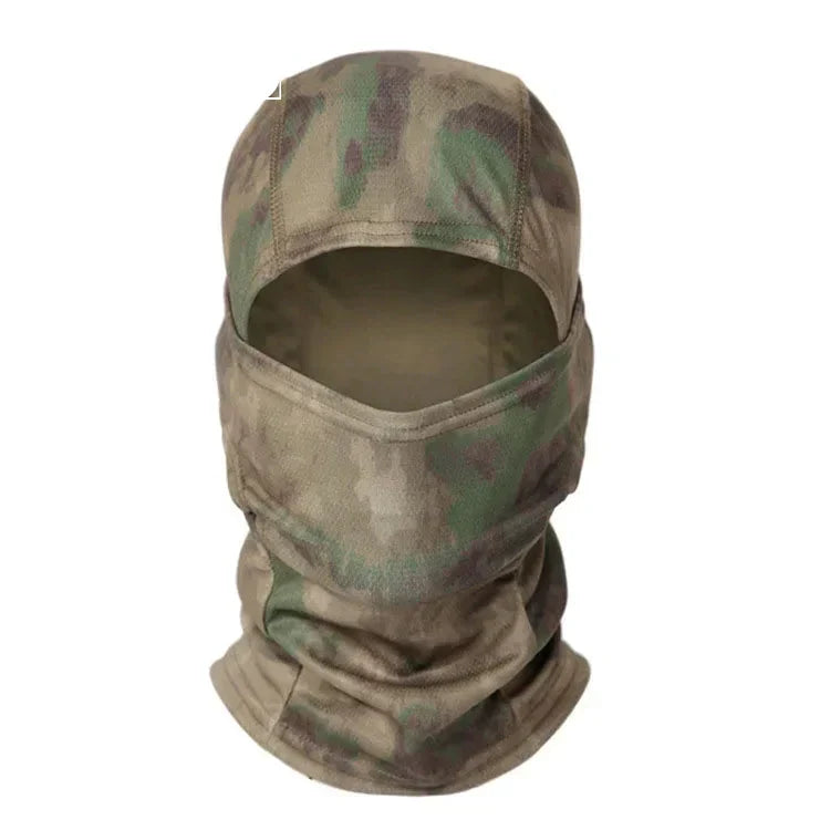 Pasamontañas táctico para todas las estaciones máscara facial militar de camuflaje