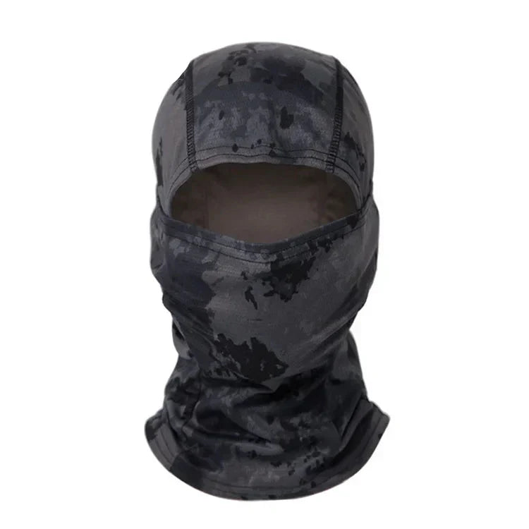 Pasamontañas táctico para todas las estaciones máscara facial militar de camuflaje