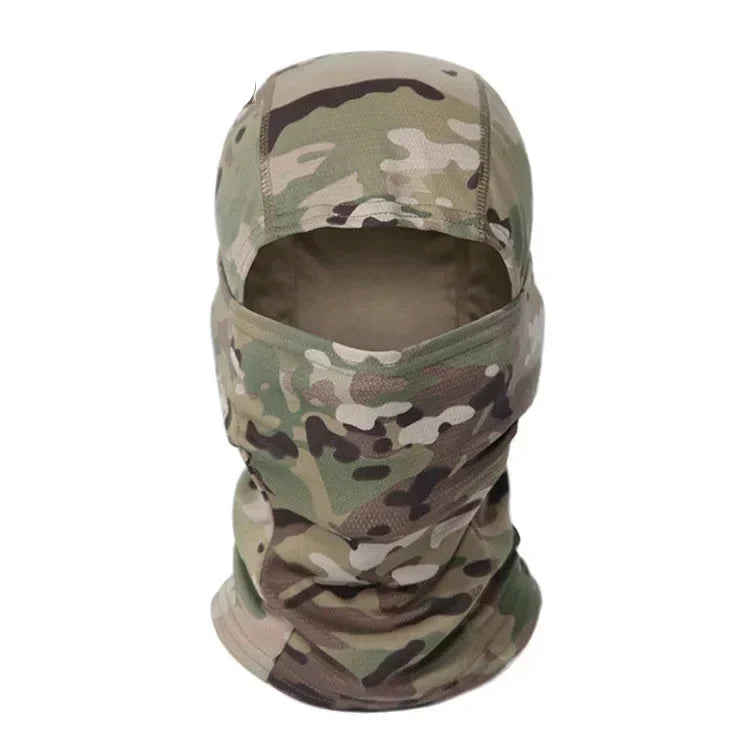 Pasamontañas táctico para todas las estaciones máscara facial militar de camuflaje