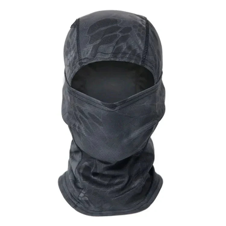 Pasamontañas táctico para todas las estaciones máscara facial militar de camuflaje