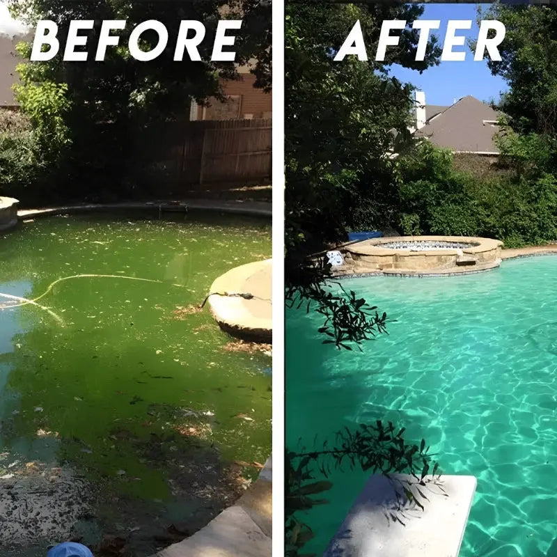 Pastillas para piscina para un agua cristalina y una relajación sin preocupaciones