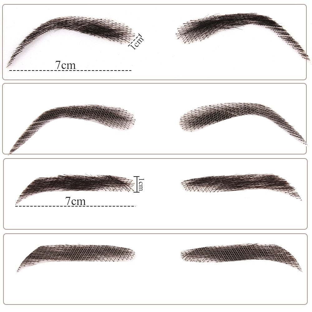 Peluca para cejas con estilo