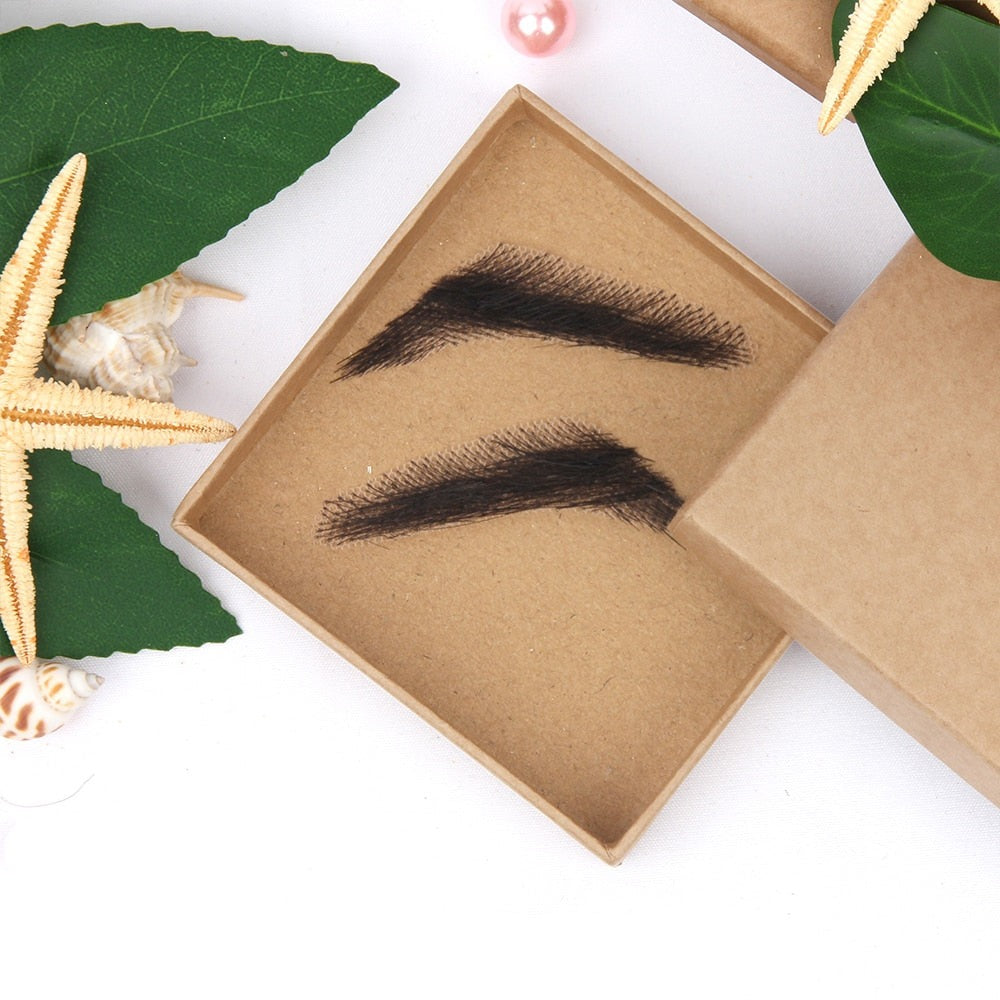 Peluca para cejas con estilo