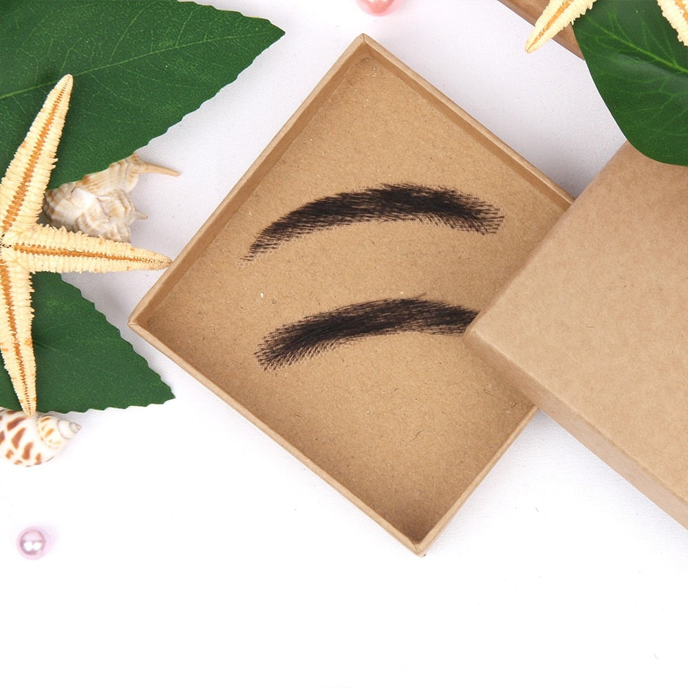 Peluca para cejas con estilo