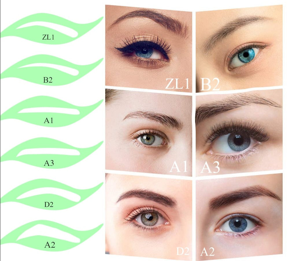 Peluca para cejas con estilo