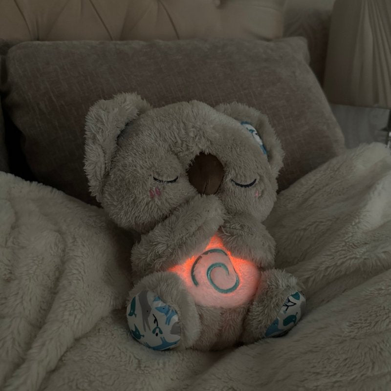 Peluche de koala interactivo para dormir – ritmo respiratorio natural para una sensación de seguridad