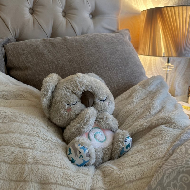 Peluche de koala interactivo para dormir – ritmo respiratorio natural para una sensación de seguridad