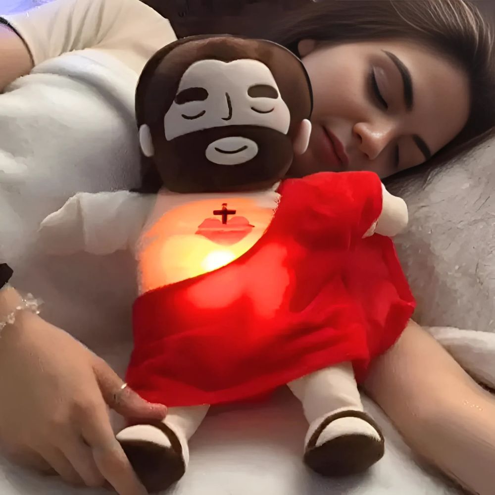 Peluche interactivo para relajación y ayuda para dormir - Función de calma mediante respiración