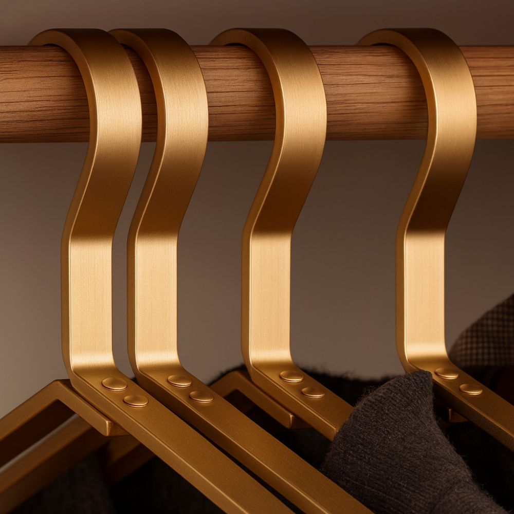 Perchas ultrafinas de aleación para ropa