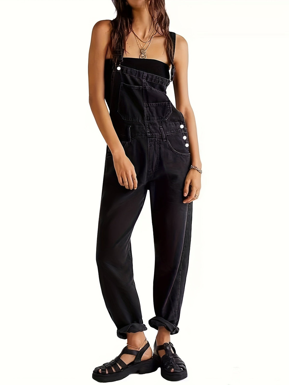 Peto denim para mujer – casual y estiloso para primavera, verano y otoño