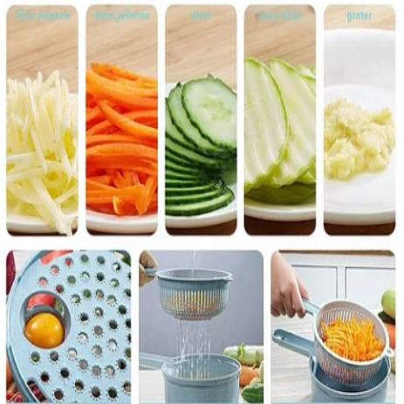 Picadora de alimentos multifuncional 12 en 1