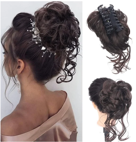 Pinza para el cabello elegante y práctica