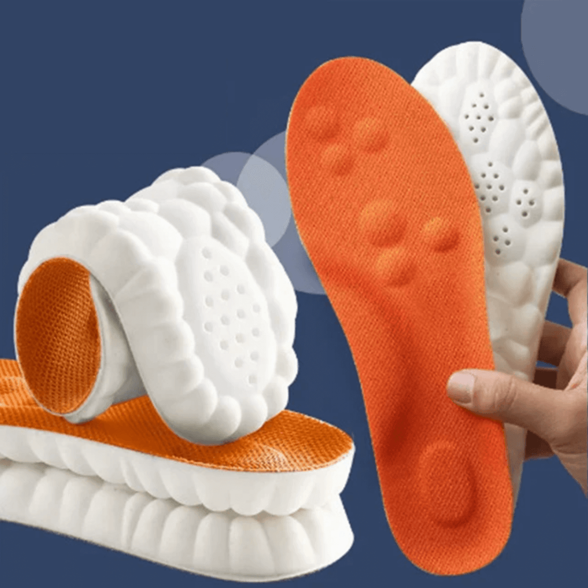 Plantillas Ergonómicas Amortiguadoras para Zapatillas de Running