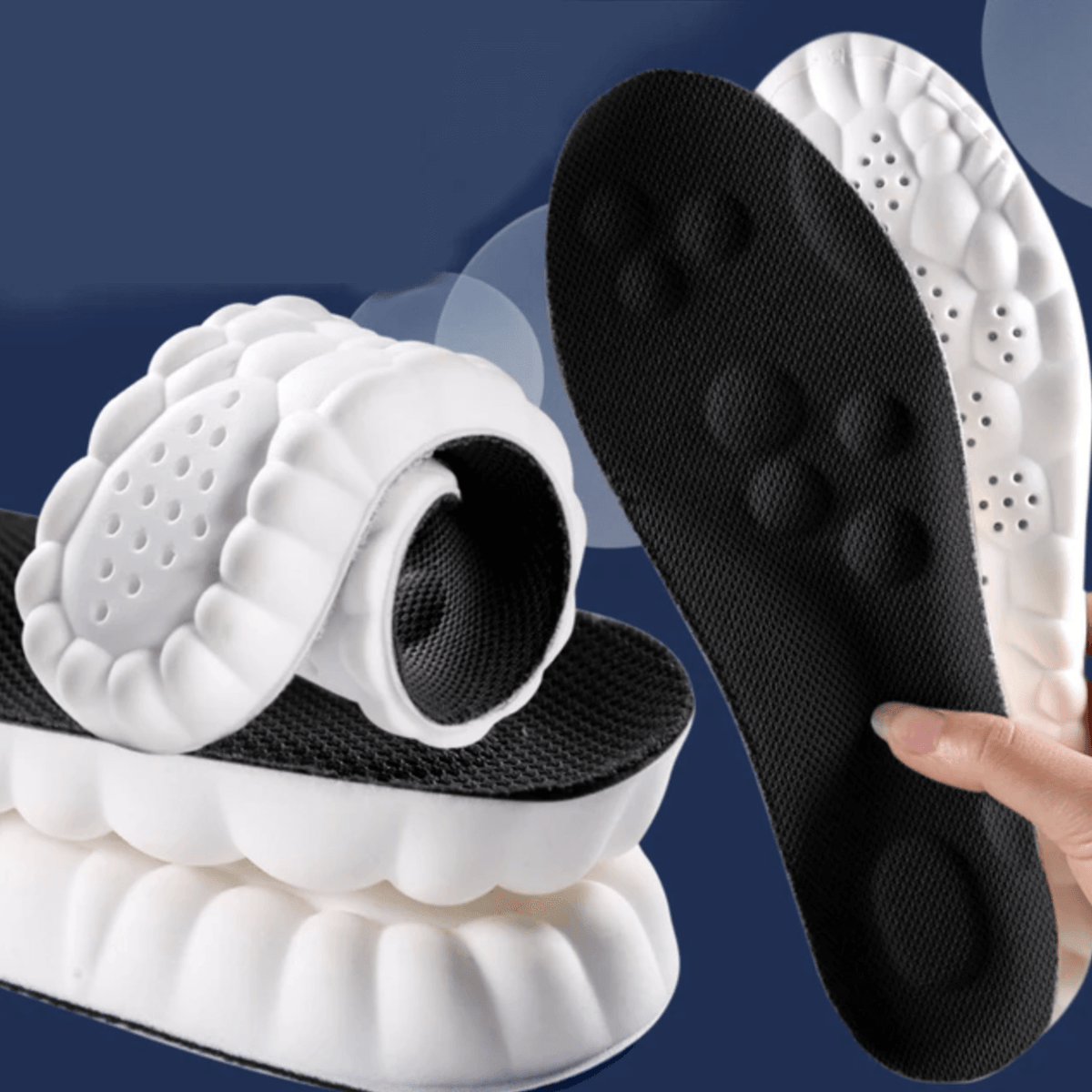 Plantillas Ergonómicas Amortiguadoras para Zapatillas de Running