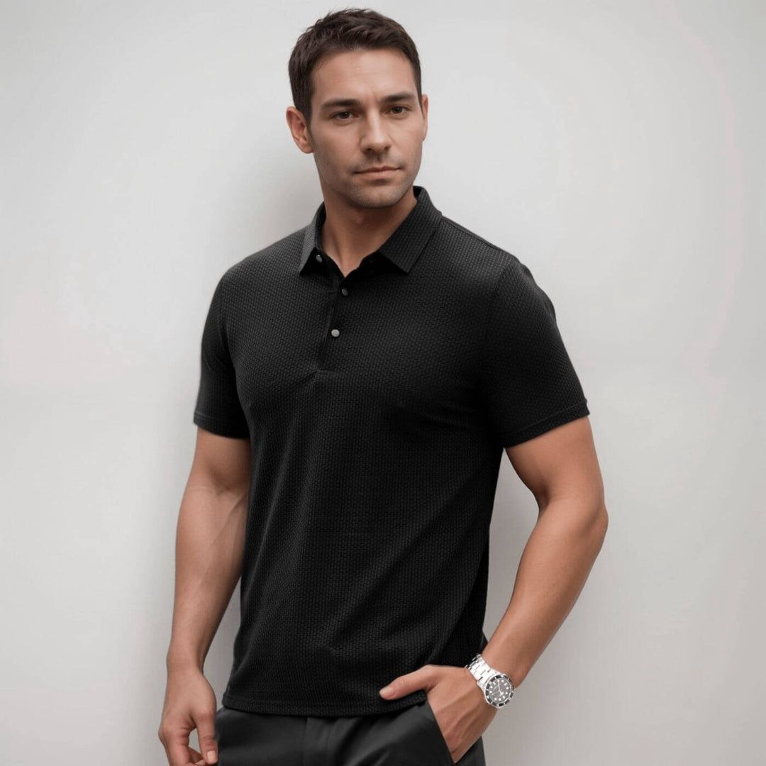 Polo funcional elegante para hombre