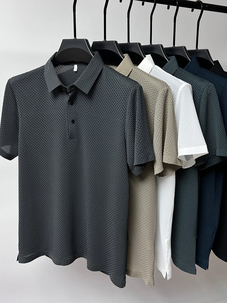 Polo funcional elegante para hombre