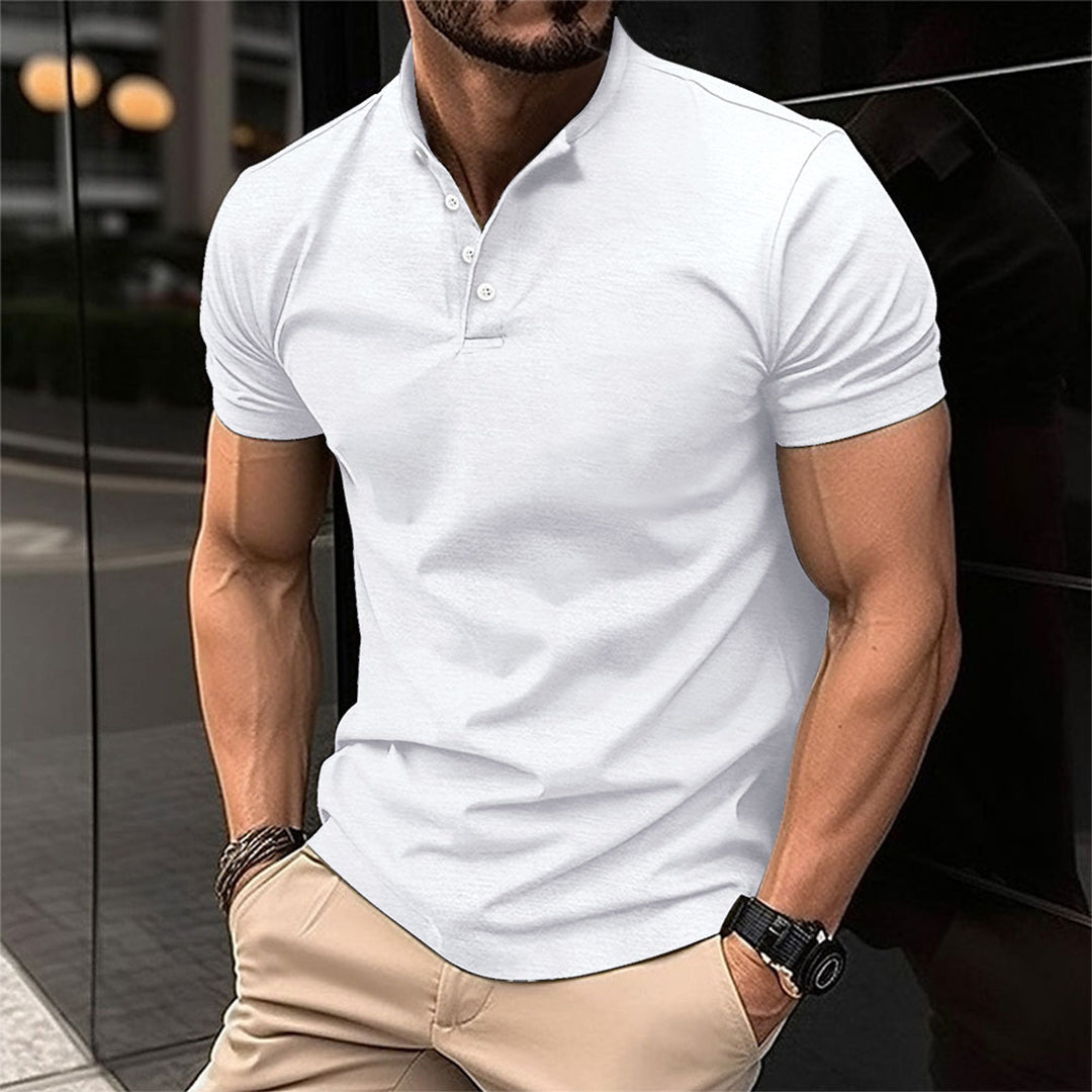 Polo Henley para hombre