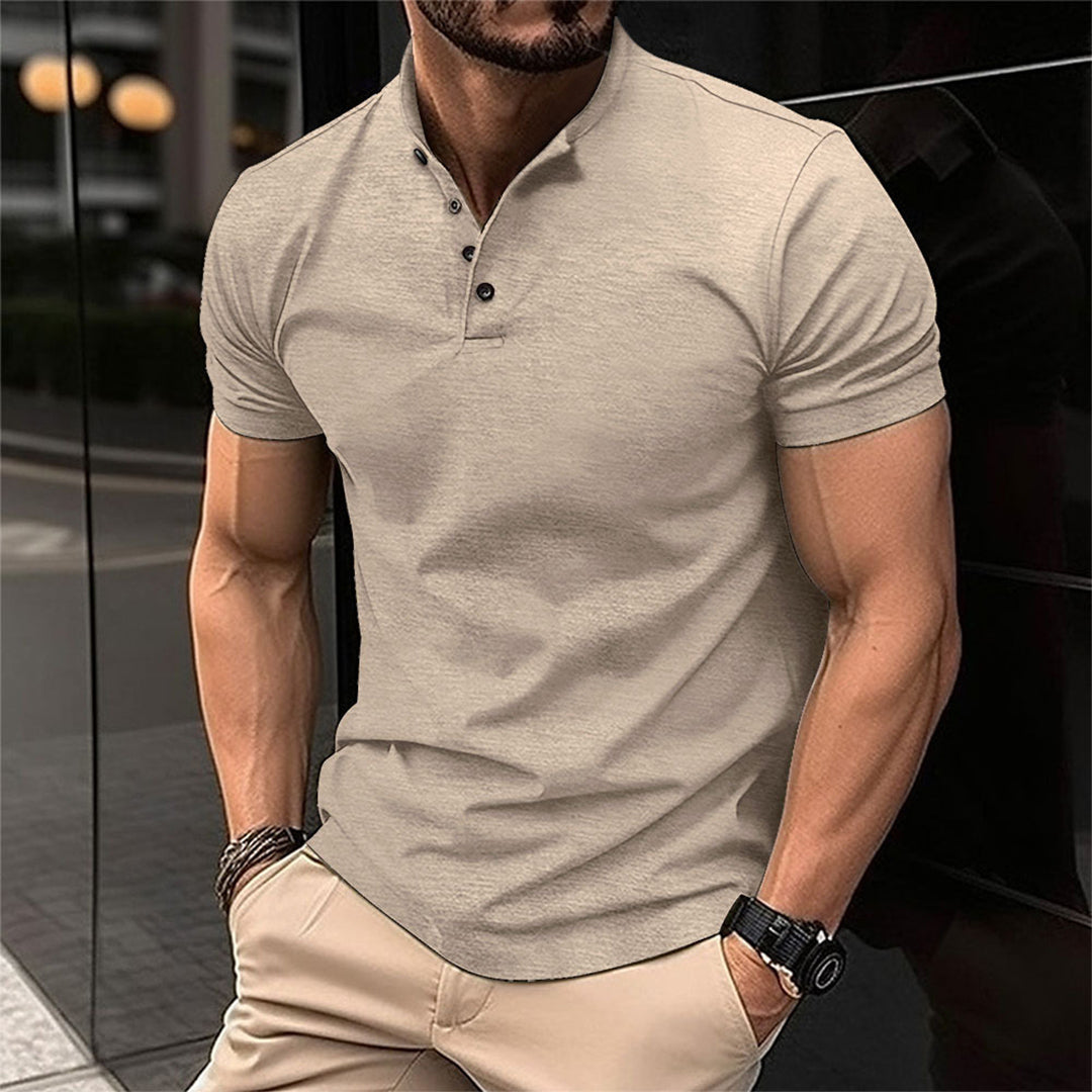 Polo Henley para hombre