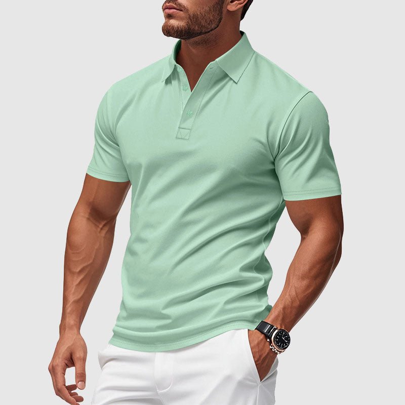 Polo técnico Azure Crest para hombre