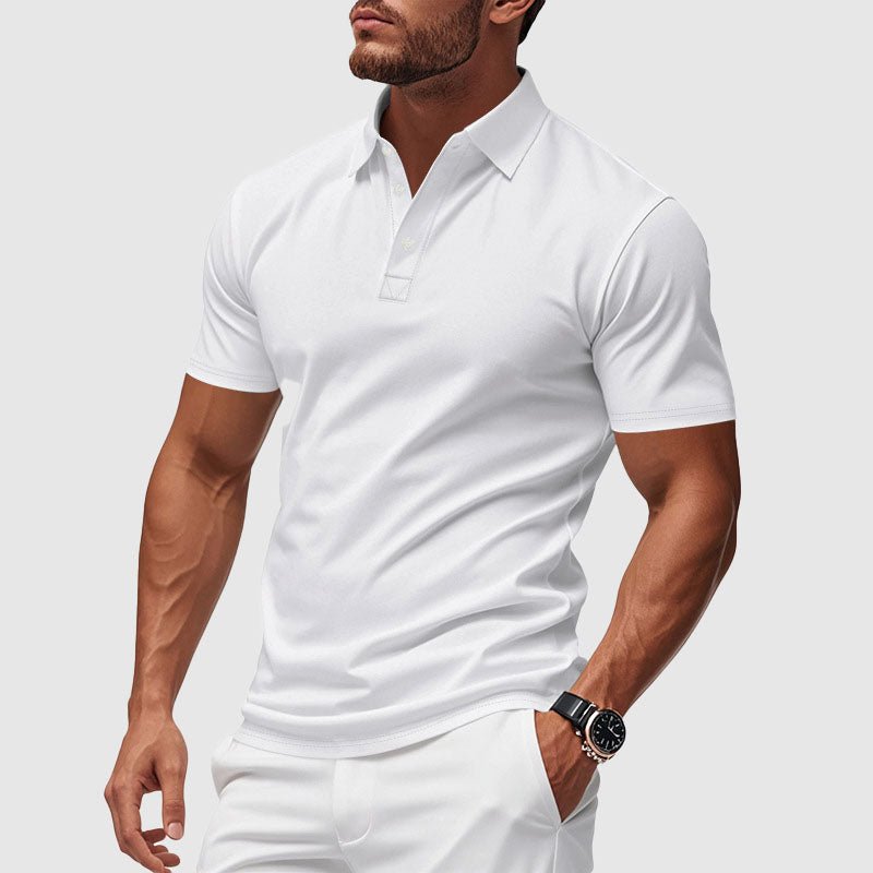 Polo técnico Azure Crest para hombre