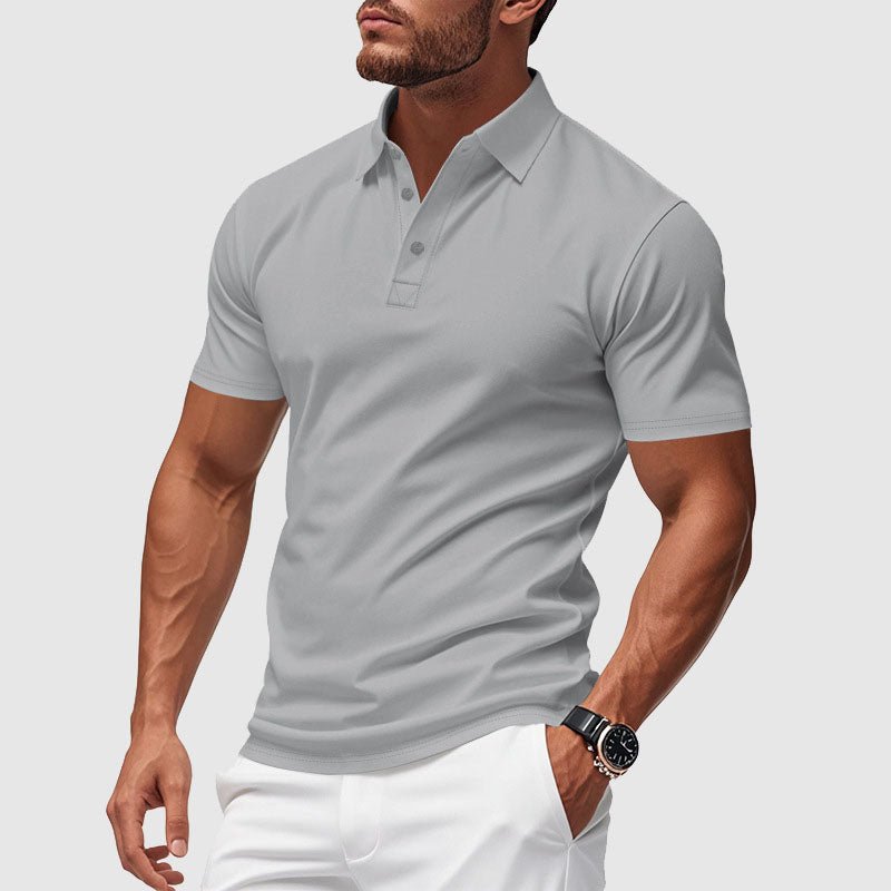 Polo técnico Azure Crest para hombre