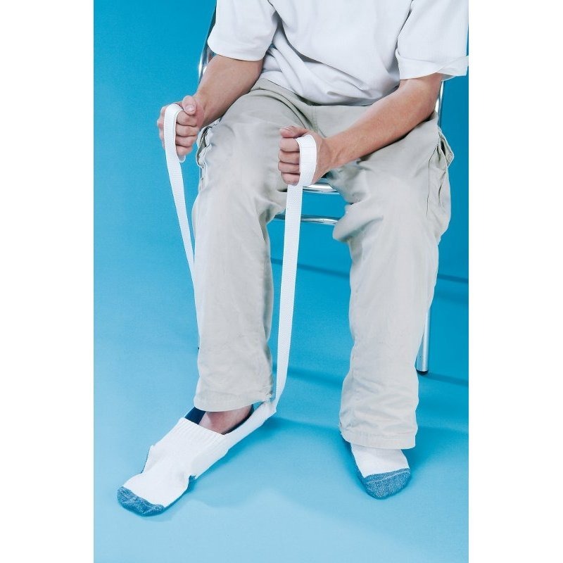 Calzador de calcetines deslizante para ponerse los calcetines sin agacharse
